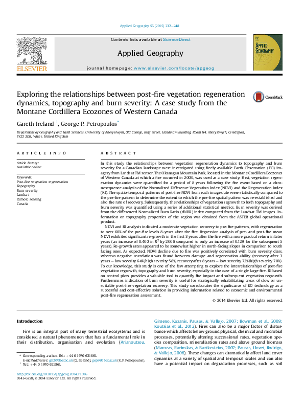 Western cordillera resources picture