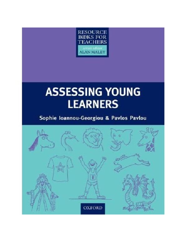 (PDF) Assessing Young Language Learners for EFL teachers Aslı Ölçer