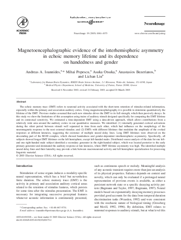 What is sensory memory picture