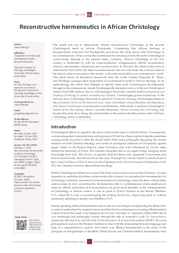 Term paper christology picture