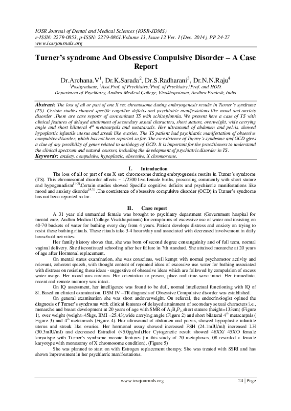 Turner syndrome essay 07 picture