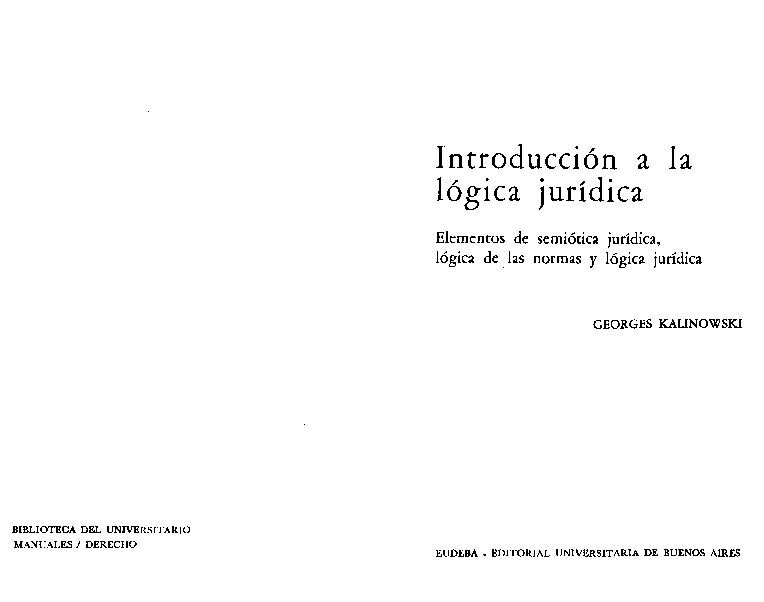 Introducción A La Lógica Jurídica Máynez Pdf Gratis