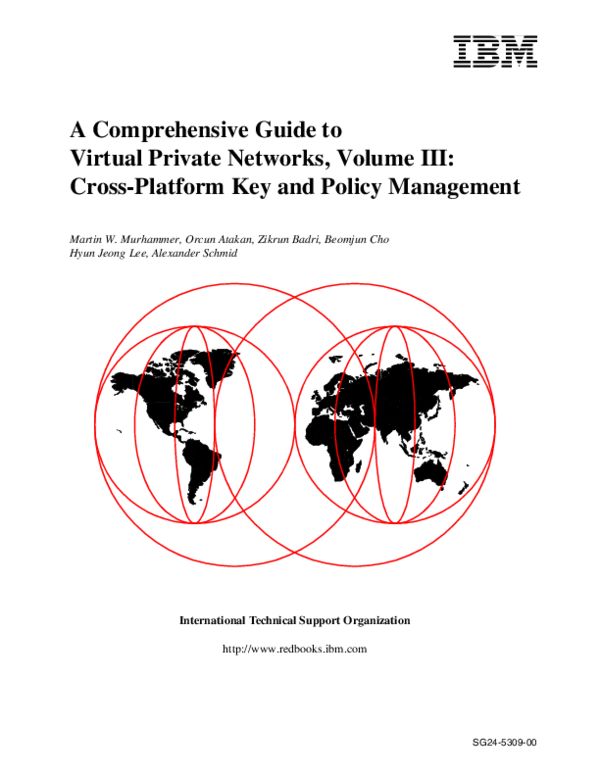 (PDF) A Comprehensive Guide to Virtual Private Networks, Volume III ...