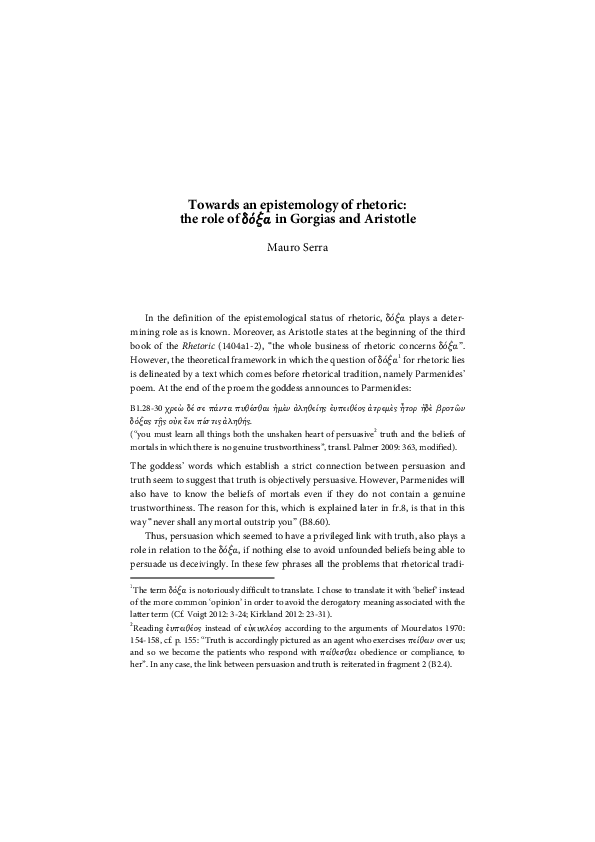 Gorgias outline picture