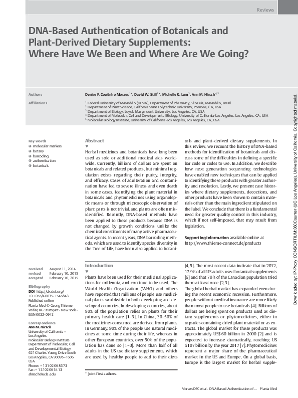 (PDF) DNA Barcoding and Its Applications | Anssy Juddy - Academia.edu