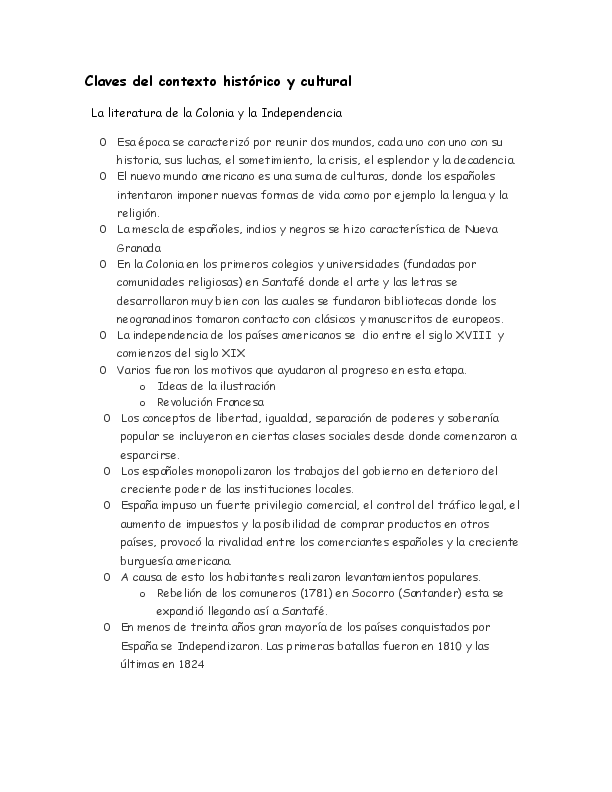 (DOC) Claves del contexto histórico y cultural Sofy Salamanca Gomez