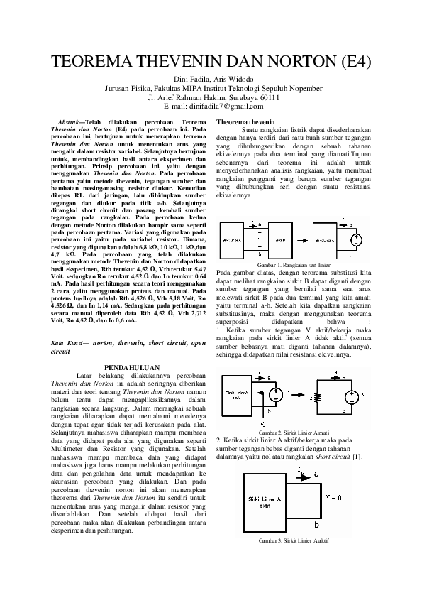 Pdf Penggunaan Alat Ukur E1 Dini Fadila Academia Edu