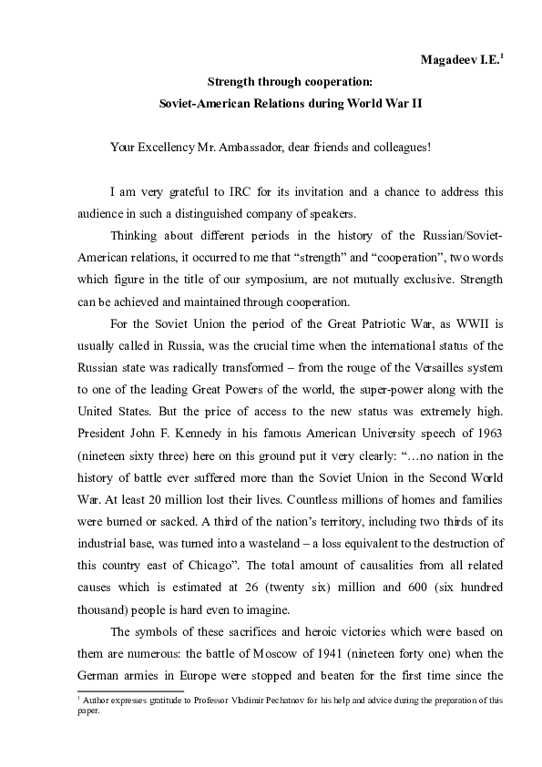 Importance of cooperation in covid-19 picture