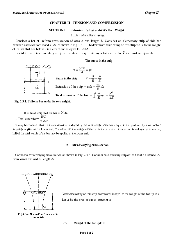 (DOC) tension and compresion