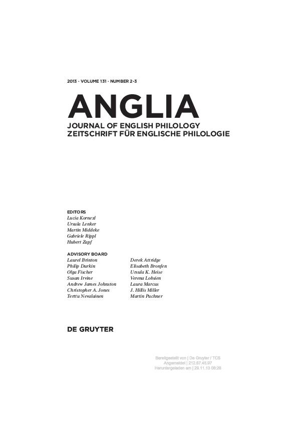 PDF) Jan Alber & Monika Fludernik, eds. Postclassical