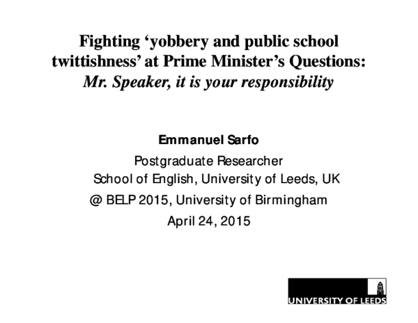 (PDF) Fighting ‘yobbery and public school twittishness’ at Prime ...