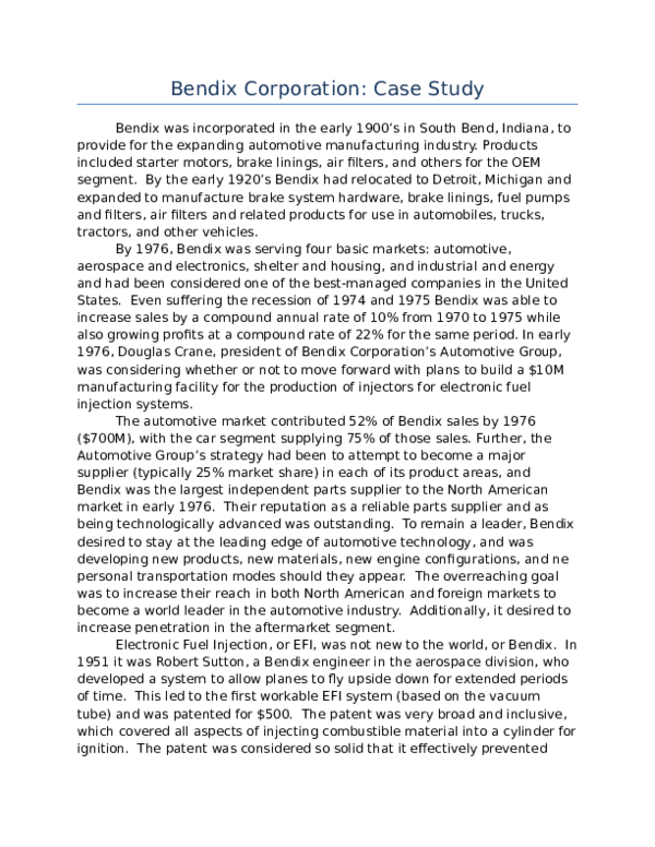 Bendix case study 04 picture