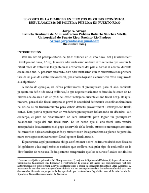 estadísticas de diabetes estadisticas de puerto rico
