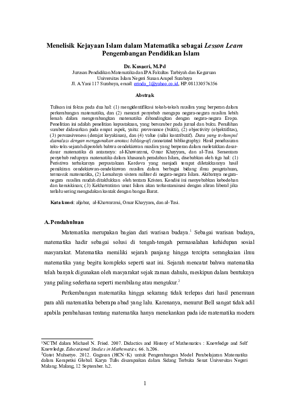 Essay matematika dalam islam 05 image