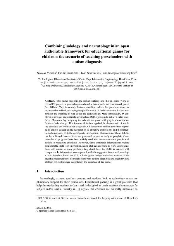 Ludology vs narratology picture