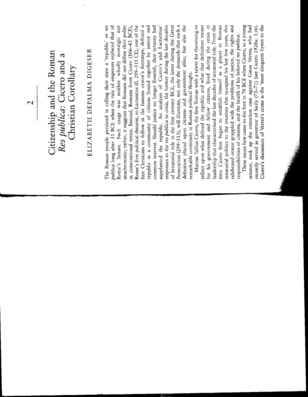 Cicero's letters summary picture