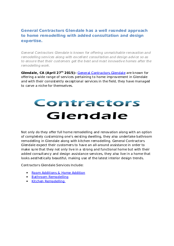 (DOC) Contractors Glendale Neal Sophiad Academia.edu