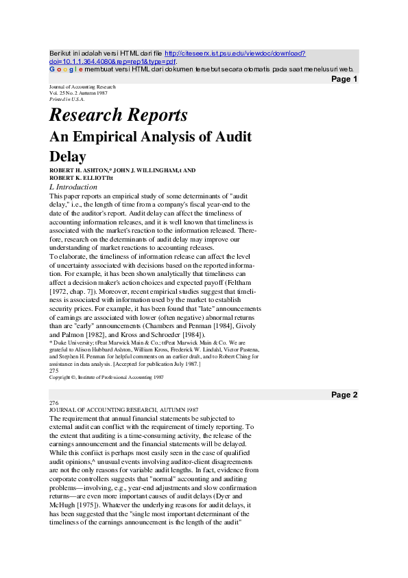 Audit delay essay 02 picture