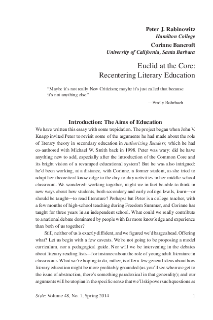 Euclidean geometry picture