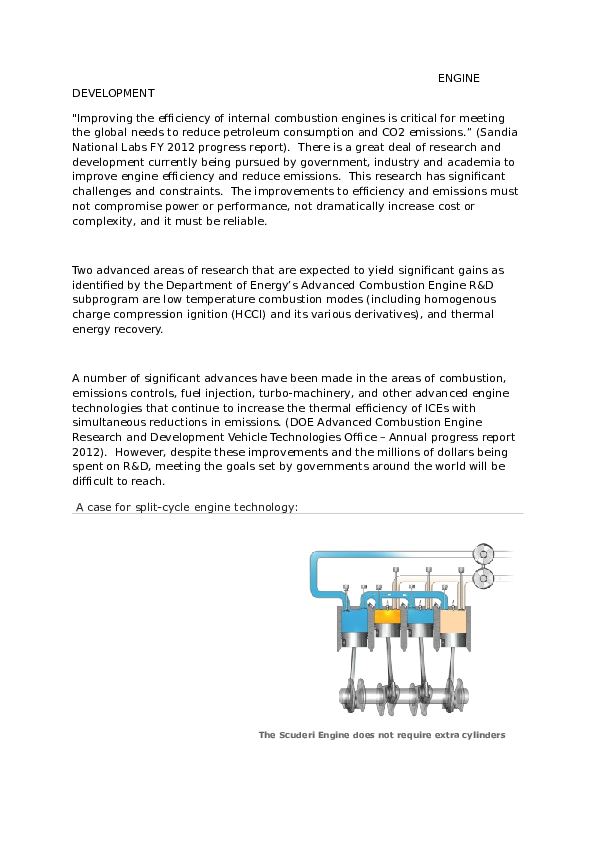 (DOC) ENGINE DEVELOPMENT
