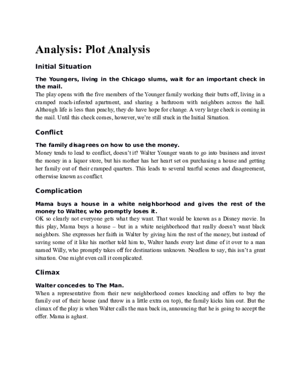 (DOC) analysis a raisin in the sun puspita nurhariani Academia.edu