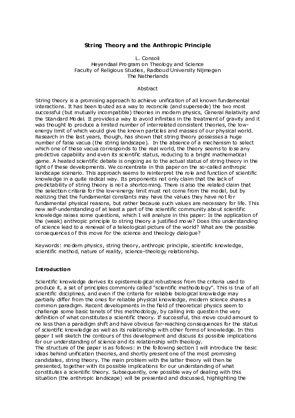 Anthropic principle essay 08 picture