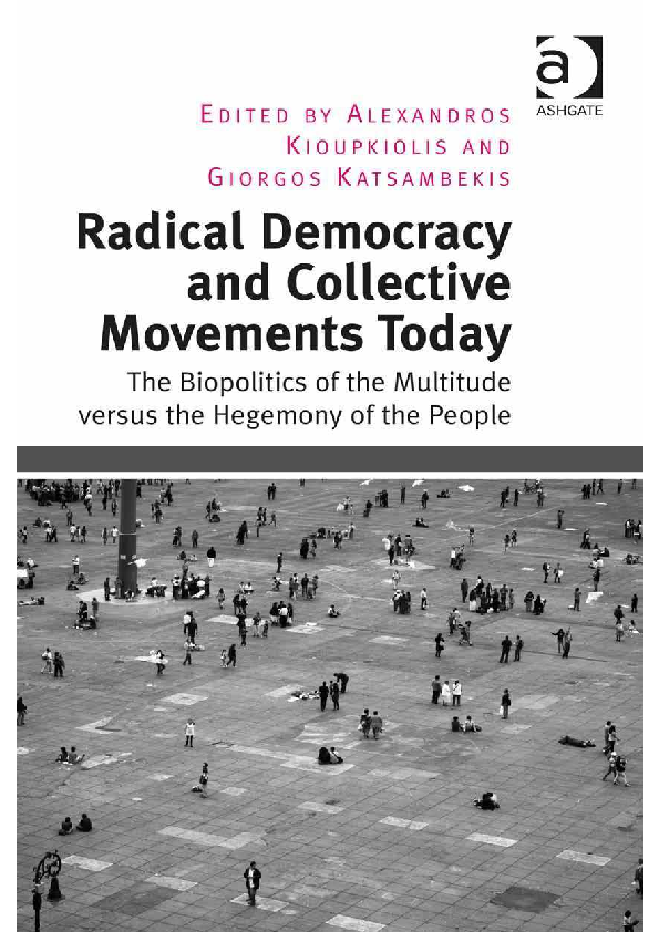 (PDF) Radical democracy and collective movements today . The ...