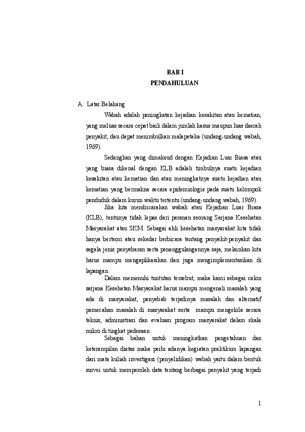 Contoh Laporan Investigasi Sederhana Nusagates