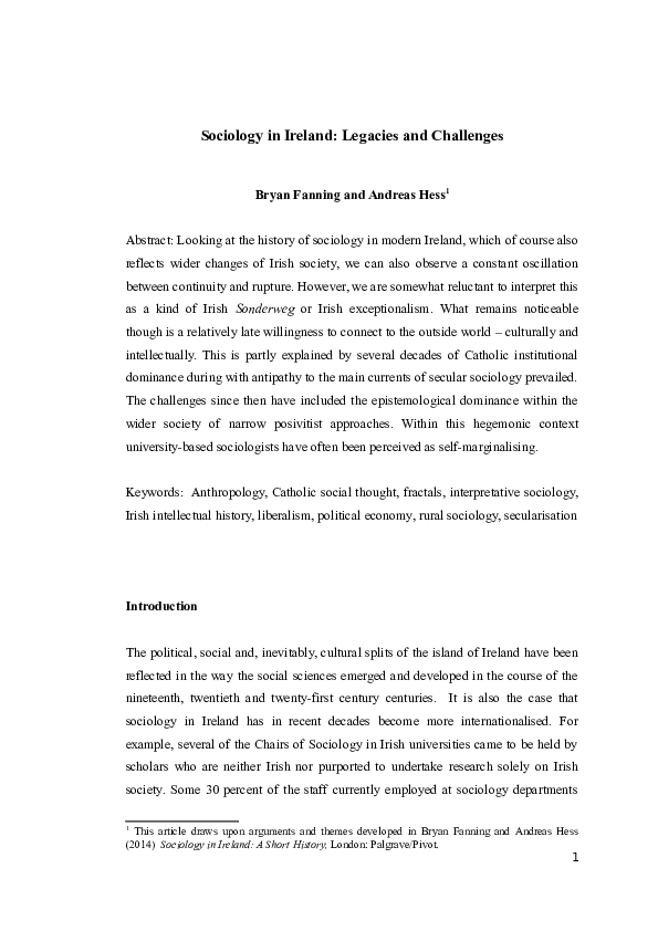 Sociology subjects picture