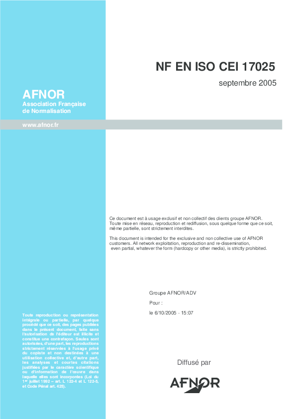 (PDF) AFNOR Association Française de Normalisation