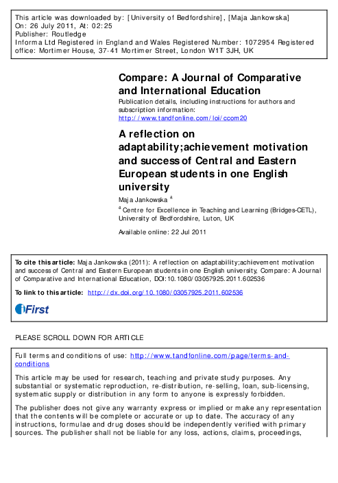 College essay on adaptability picture