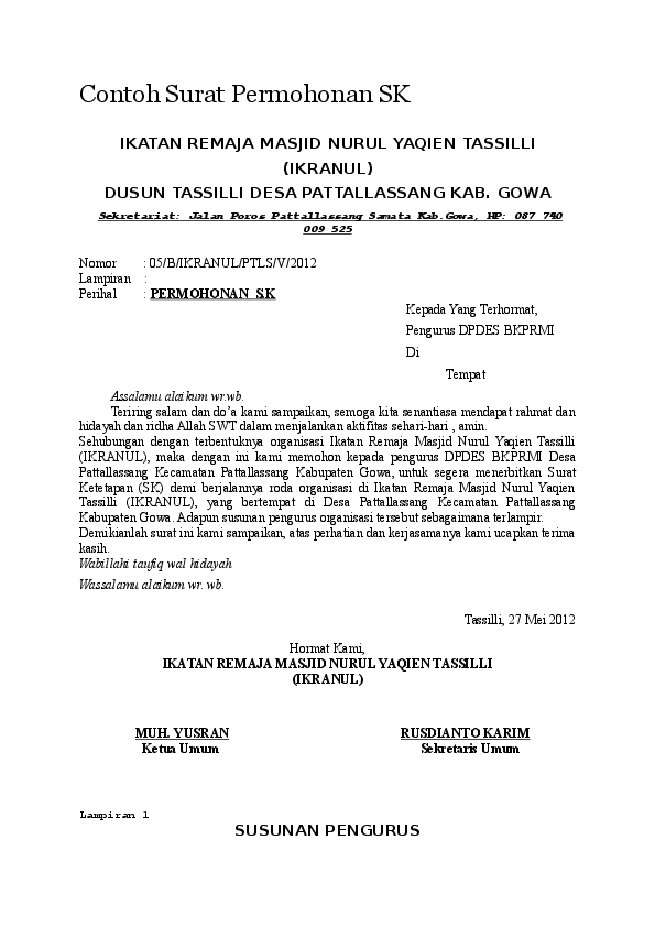 Contoh Surat Mandat Organisasi Doc Nusagates Contoh Surat Mandat Organisasi Doc Nusagates