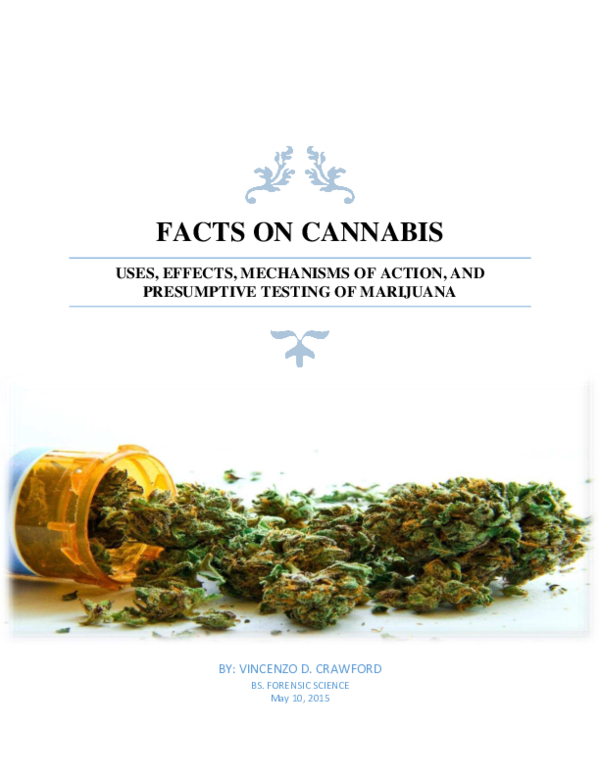 (PDF) Facts on Cannabis Uses, Effects, Mechanisms of Action, and