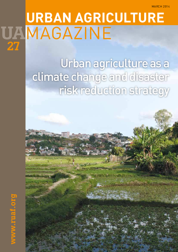 (PDF) Urban agriculture as a climate change and disaster risk reduction ...