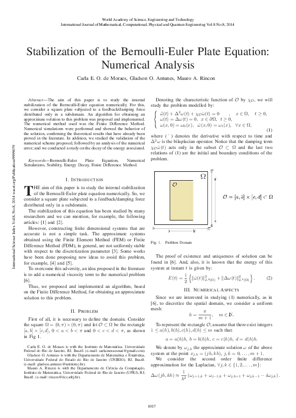 Essay analysis bernoulli image