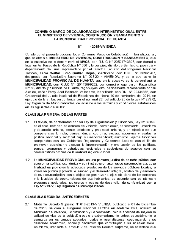 (DOC) CONVENIO MARCO DE COLABORACIÓN INTERINSTITUCIONAL ENTRE EL ...