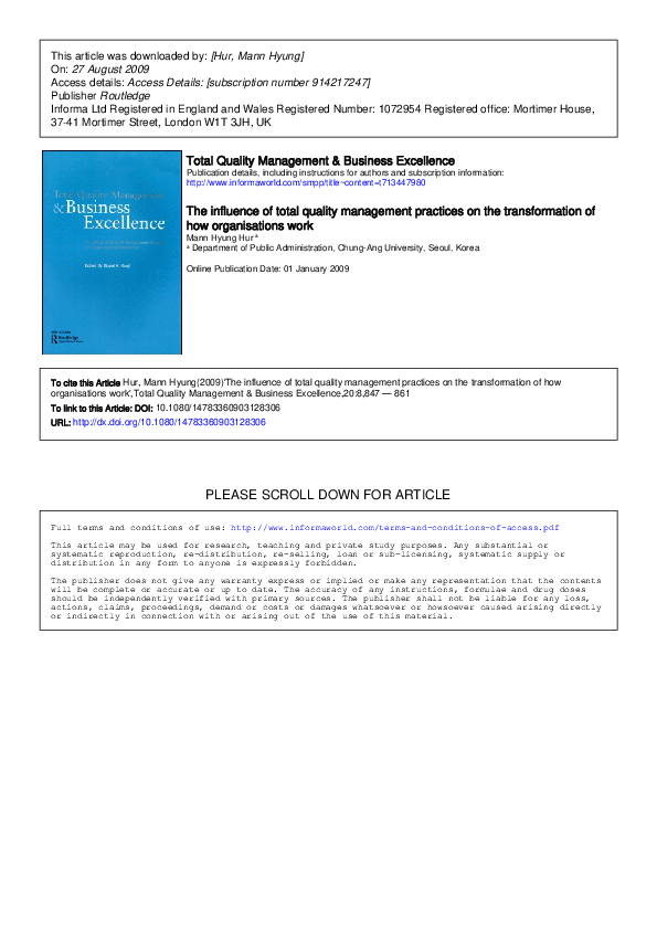 (PDF) PLEASE SCROLL DOWN FOR ARTICLE Total Quality Management ...