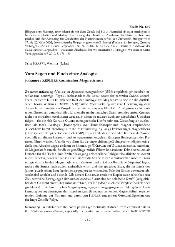 Am kepler bewegt sich was LehrerUni