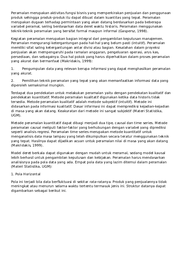 Doc Rangkuman Fore Casting Widya Rini Academia Edu