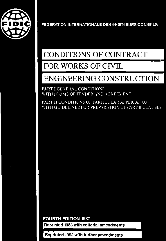 Fidic red book 1987 pdf