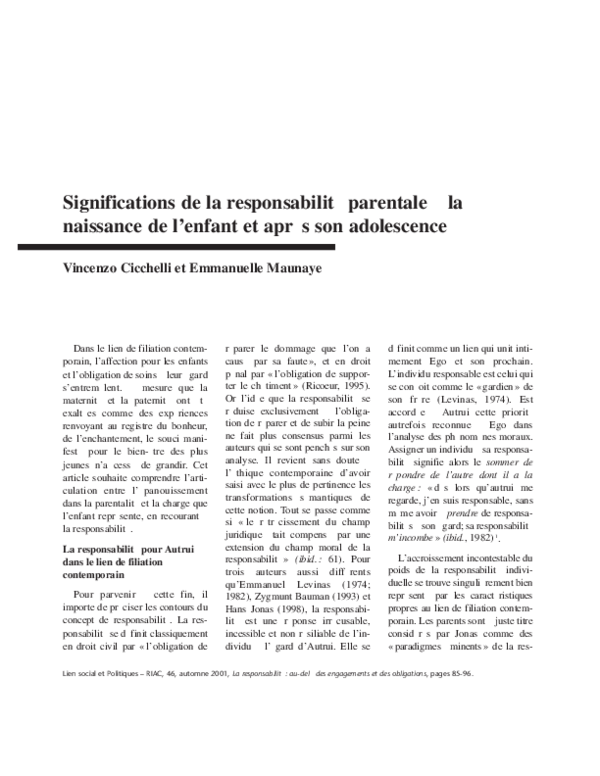 La responsabilite essay 07 image