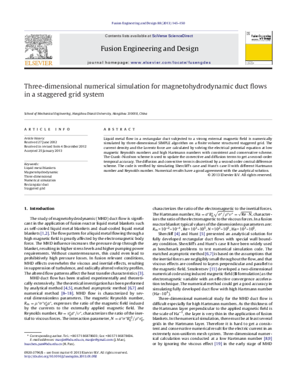 (PDF) Joule heating in flows in channels with thin