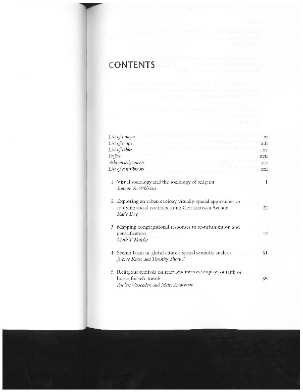 (PDF) Seeing Religion: Toward a Visual Sociology of Religion