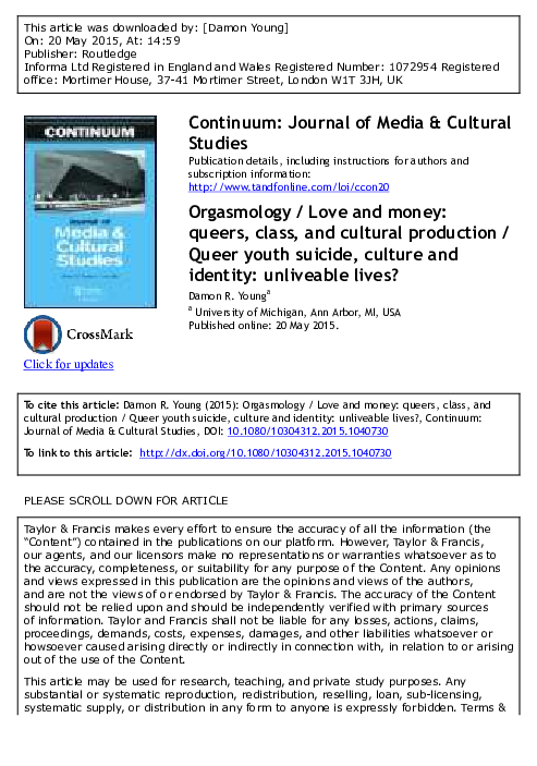 Unliveable Lives?, 1st Edition