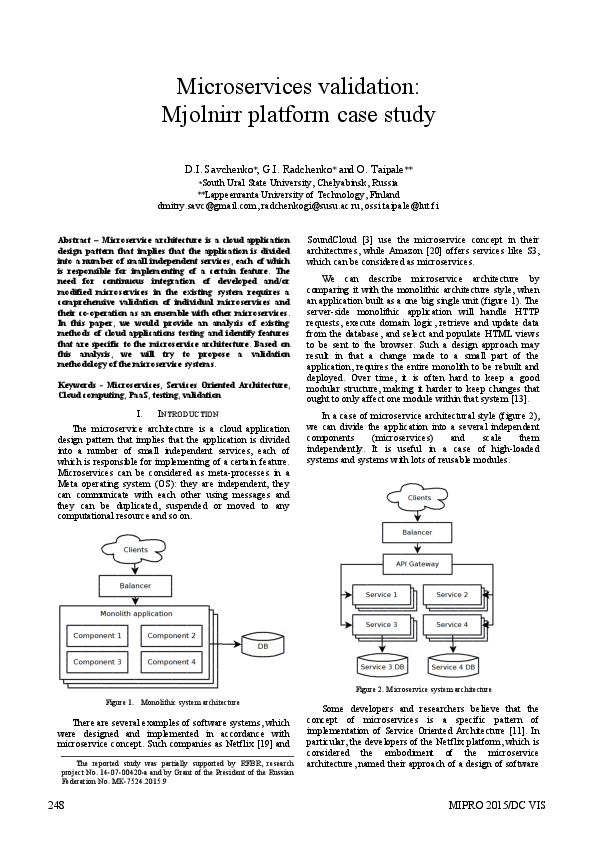 Microservices testing example image