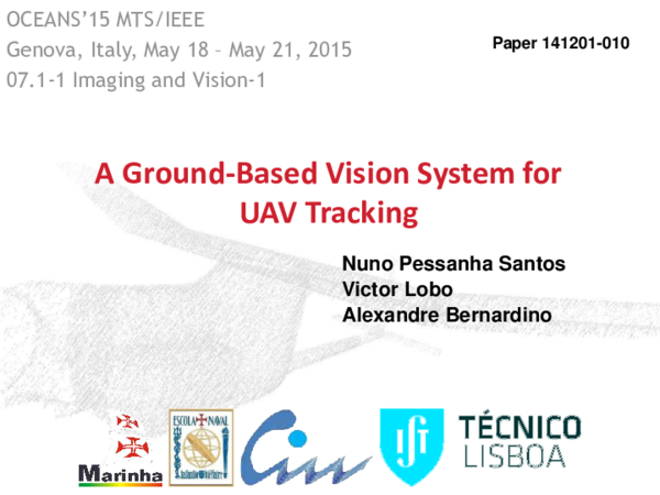 (PDF) A Ground-Based Vision System for UAV Tracking