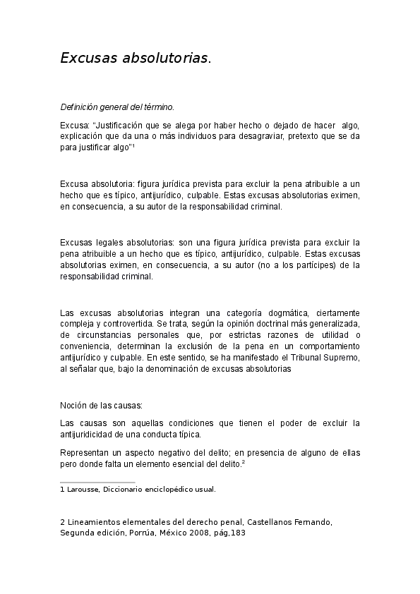 (DOC) Excusas absolutorias Manuel Juarez Academia.edu