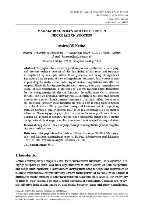 Advantages of negotiation process image