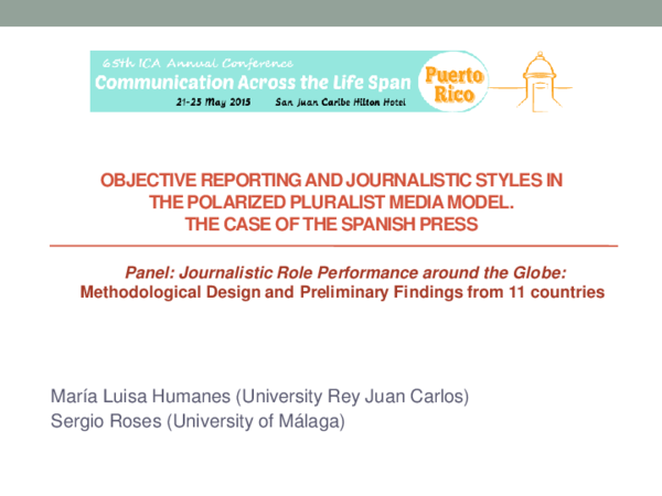 pdf objective reporting and journalistic styles in the reporting styles