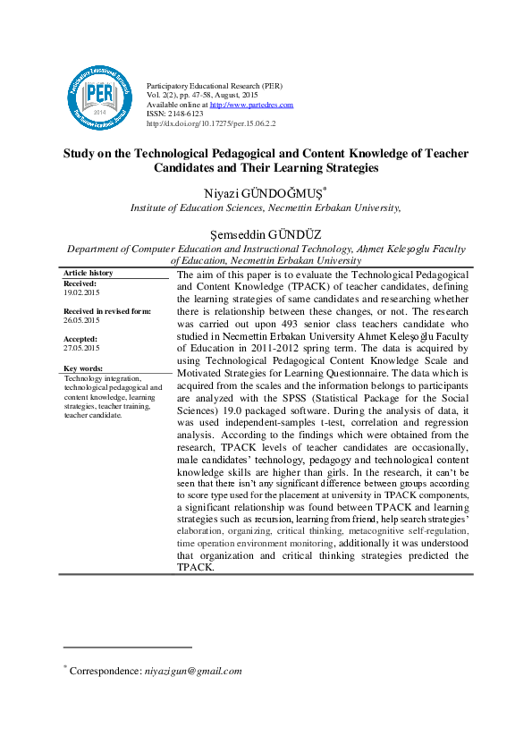 Importance of pedagogical content knowledge picture